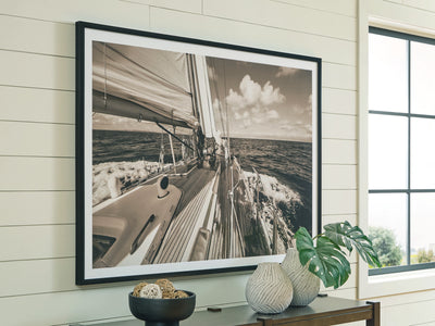 Tampa Furniture Outlet Lutz - Ashley Furniture - Arlanford Wall Decor - Wall Art / Sepia - A8000505