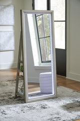 Tampa Furniture Outlet Lutz - Ashley Furniture - Evesen Mirror - Floor Standing Mirror/Storage - A8010380