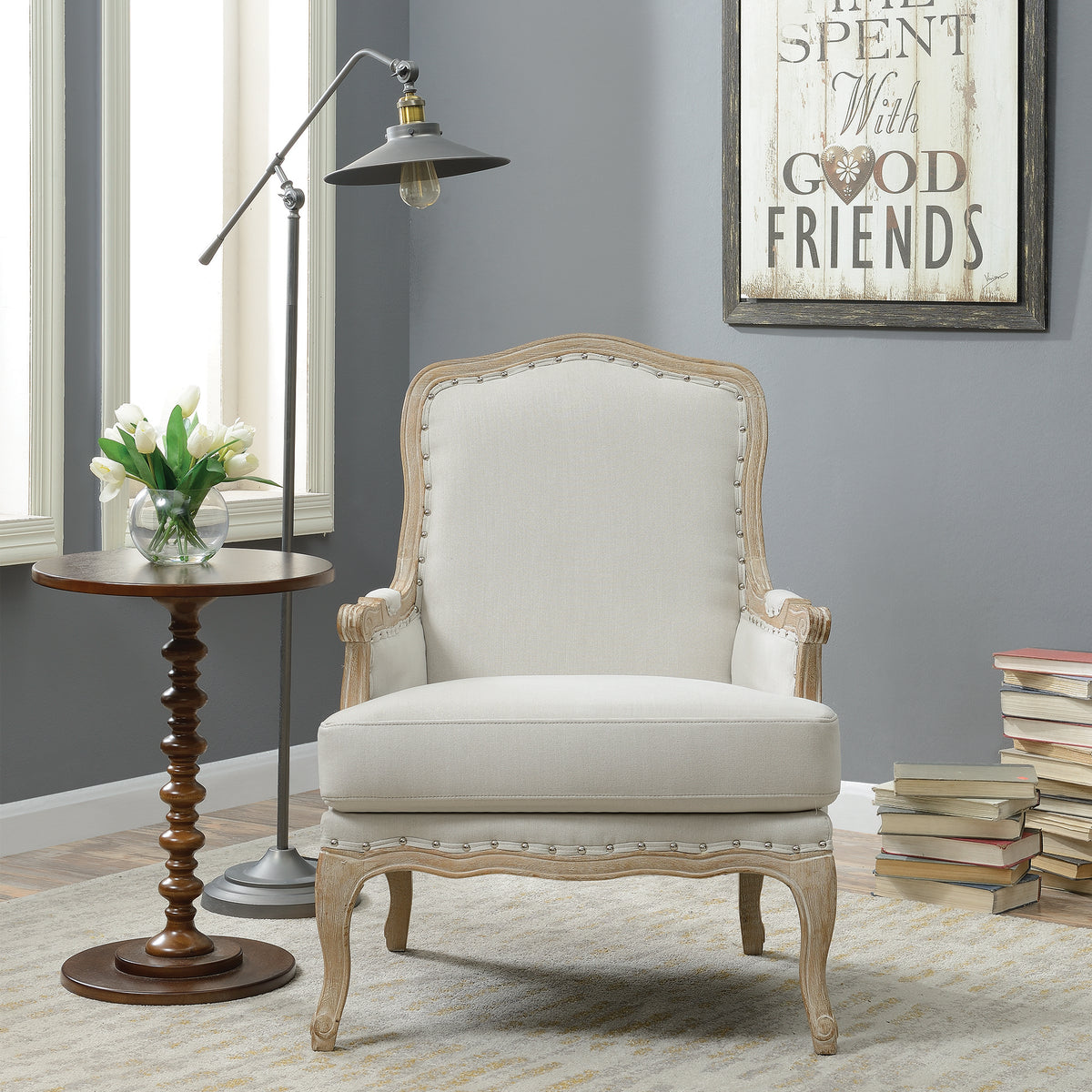 Artesia 1725 ARM Chair Midtown Taupe STA3 packaging – SKU UAZ540100G | Elements