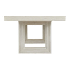 Avalanche Rectangular Dining Table with 18" Leaf in Antique White