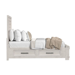 Avalanche Queen Storage Bed in Antique White