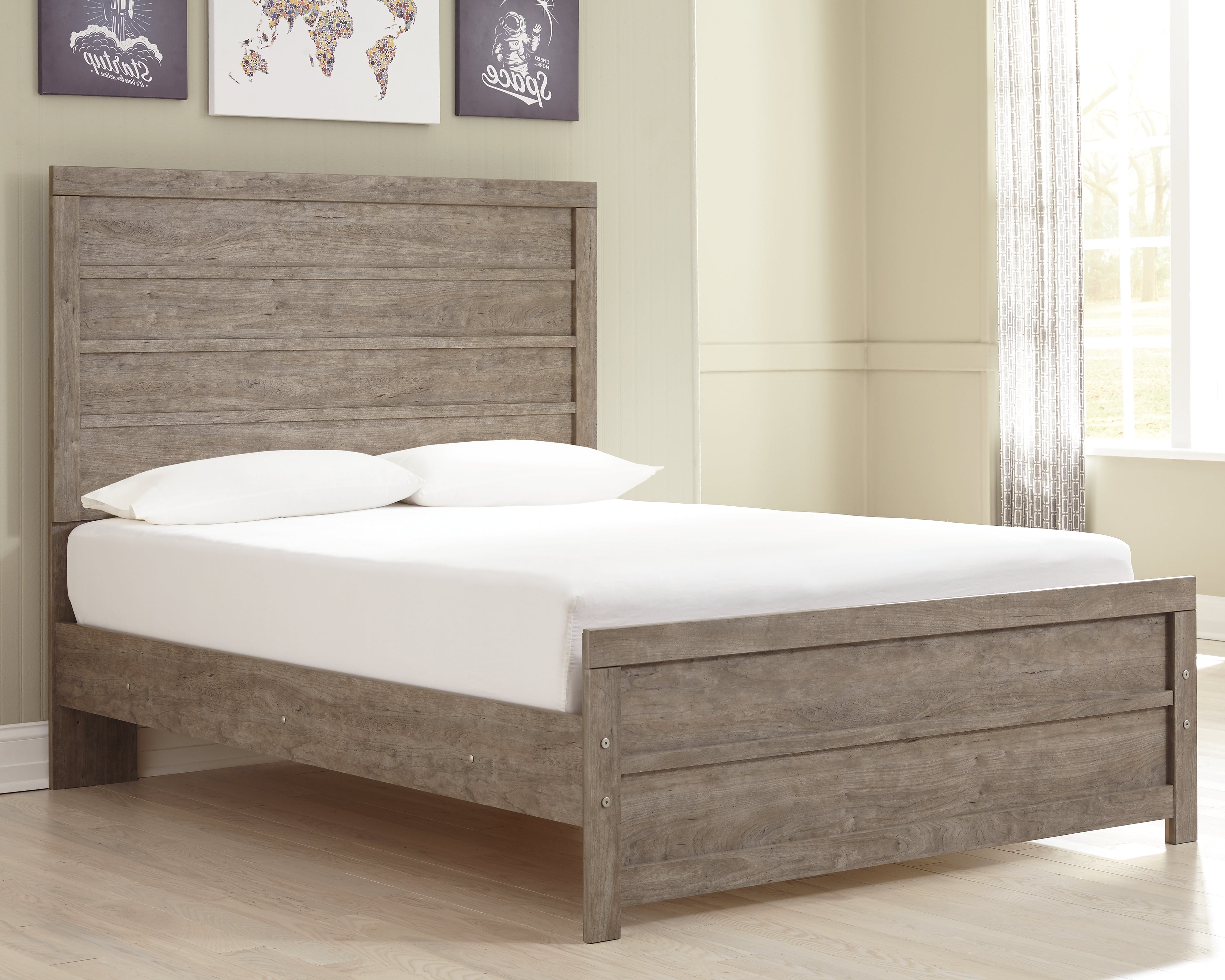 Tampa Furniture Outlet Lutz - Ashley Furniture - Culverbach Bedroom - Full Panel Bed / Gray - B070B3