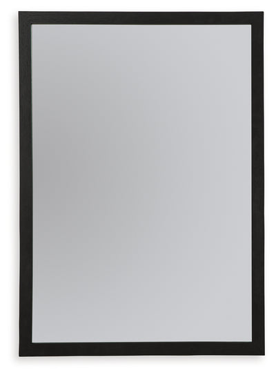 Tampa Furniture Outlet Lutz - Ashley Furniture - Danziar Bedroom - Bedroom Mirror / Black - B1013-36