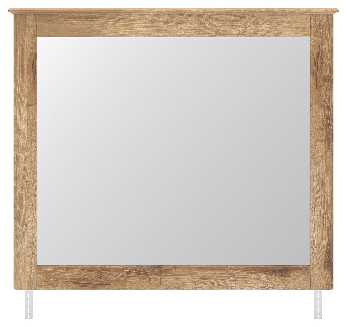Tampa Furniture Outlet Lutz - Ashley Furniture - Makidern Bedroom - Bedroom Mirror / Tan - PCB1170-36