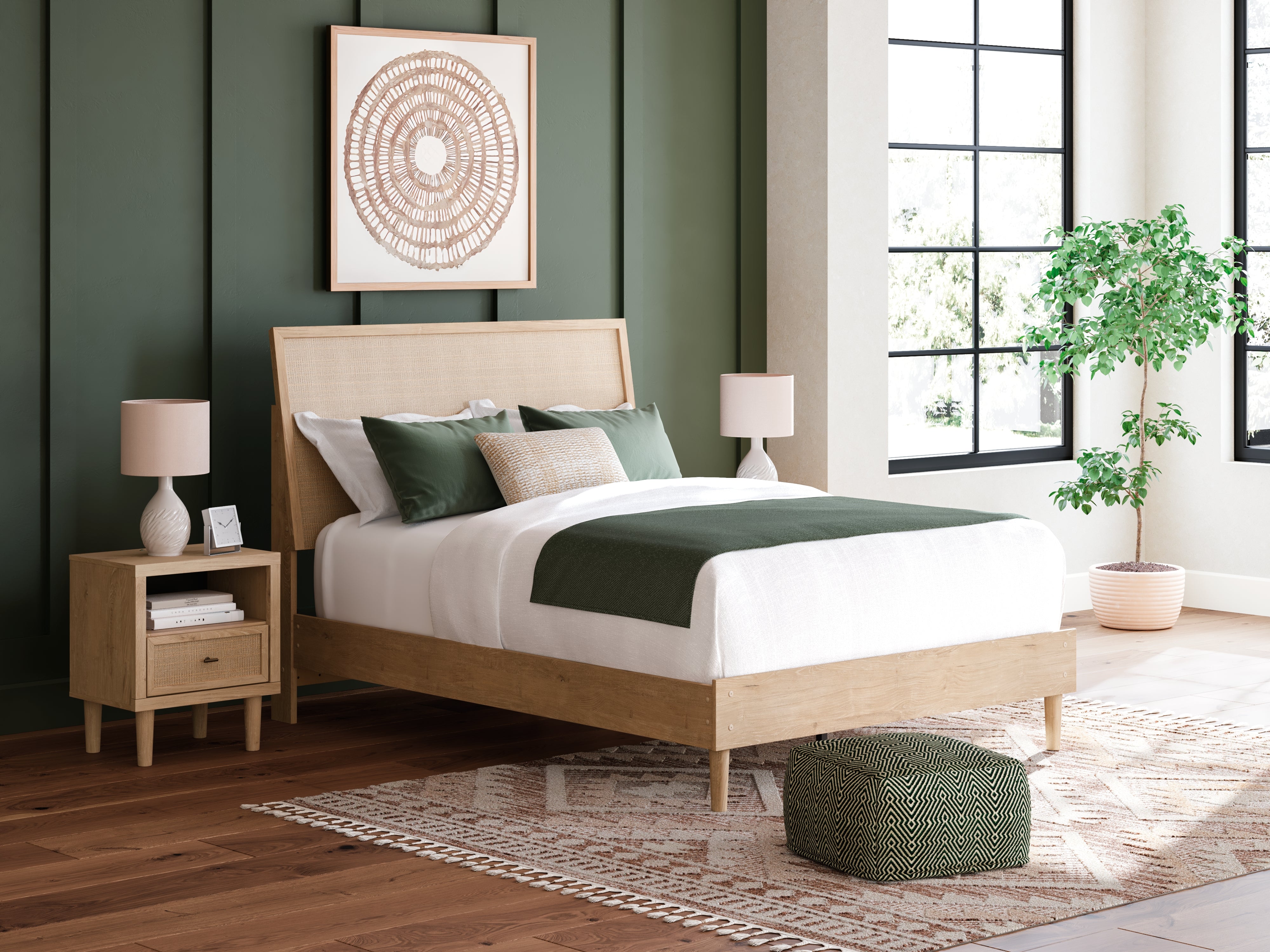 Tampa Furniture Outlet Lutz - Ashley Furniture - Cielden Bedroom - Queen Panel Bed / Two-tone - B1199B3