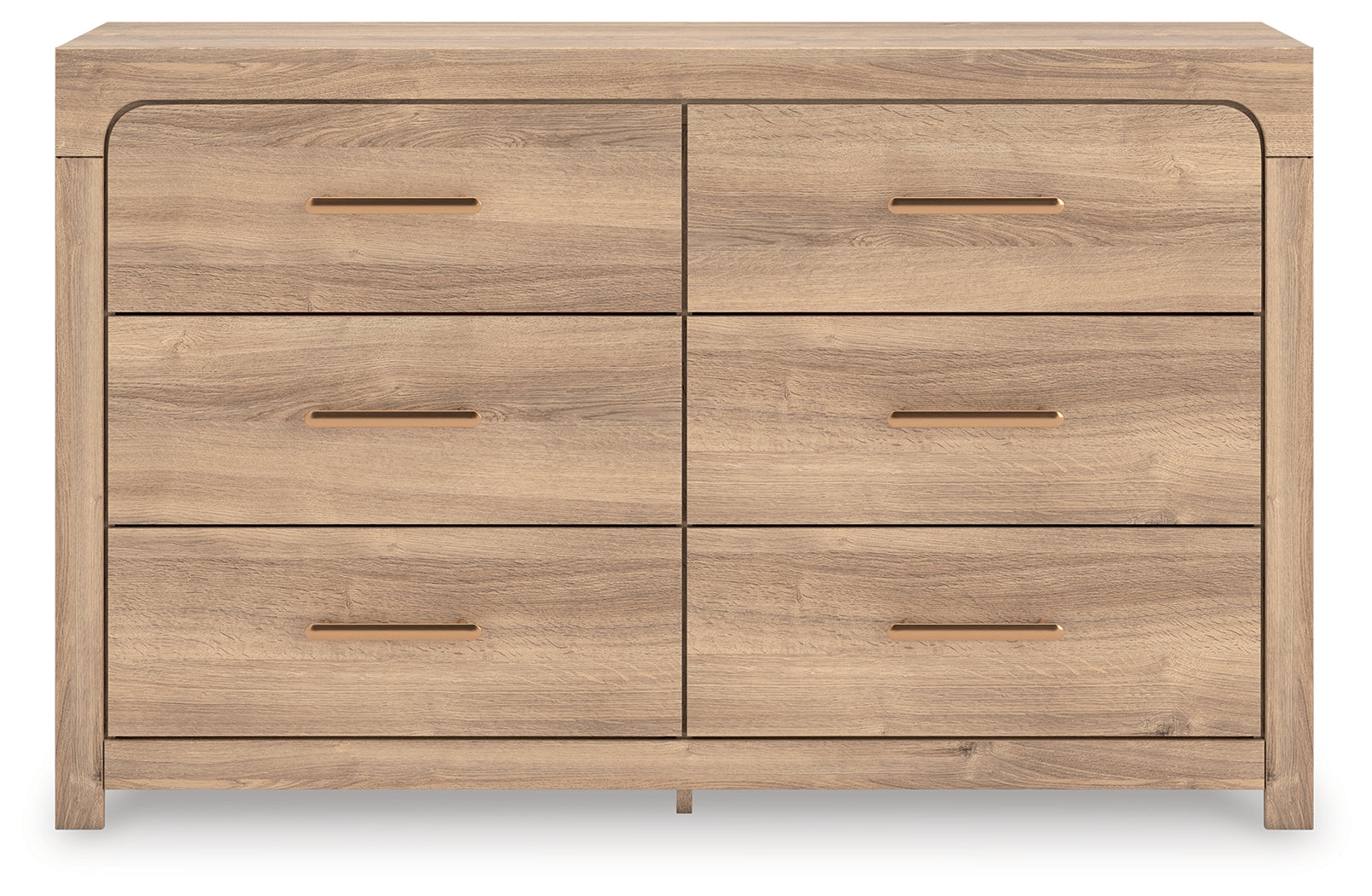 Tampa Furniture Outlet Lutz - Ashley Furniture - Kinlanni Bedroom - Six Drawer Dresser / Tan - PCB1360-31