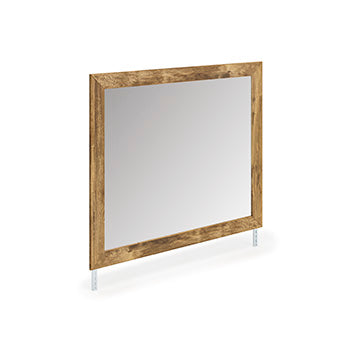 Tampa Furniture Outlet Lutz - Ashley Furniture - Maystonna Bedroom - Bedroom Mirror / Brown - PCB1580-36
