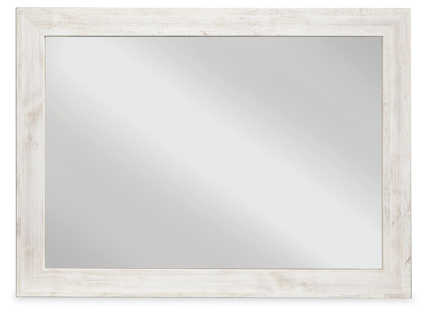 Tampa Furniture Outlet Lutz - Ashley Furniture - Paxberry Bedroom - Bedroom Mirror / Whitewash - B181-36