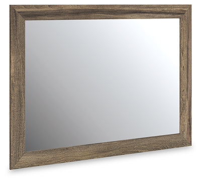 Tampa Furniture Outlet Lutz - Ashley Furniture - Elbrim Bedroom - Bedroom Mirror / Brown - PCB2005-36