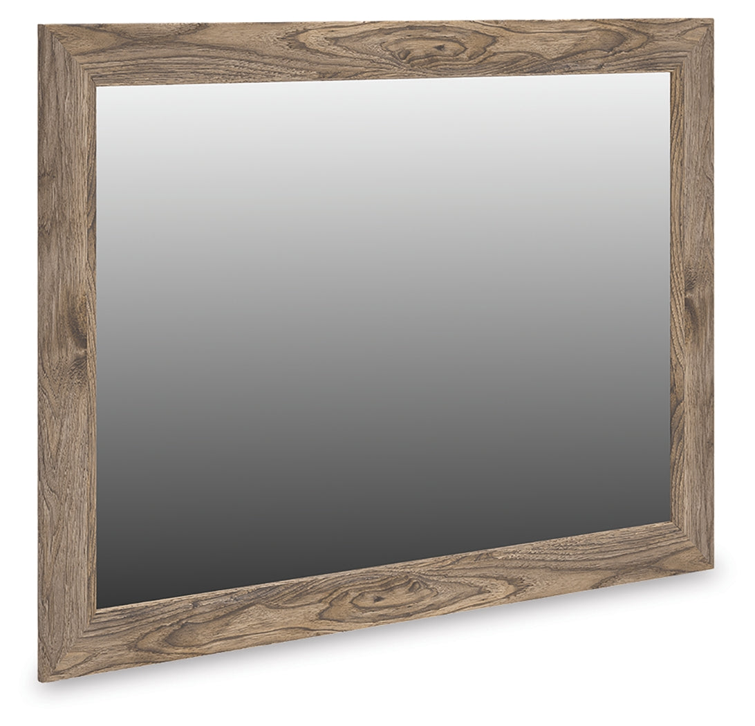 Tampa Furniture Outlet Lutz - Ashley Furniture - Rusticott Bedroom - Bedroom Mirror / Brown - PCB2260-36