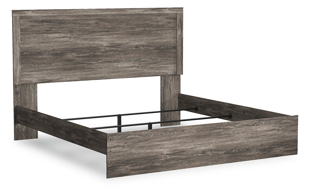 Tampa Furniture Outlet Lutz - Ashley Furniture - Ralinksi Bedroom - King Panel Bed / Gray - B2587B3