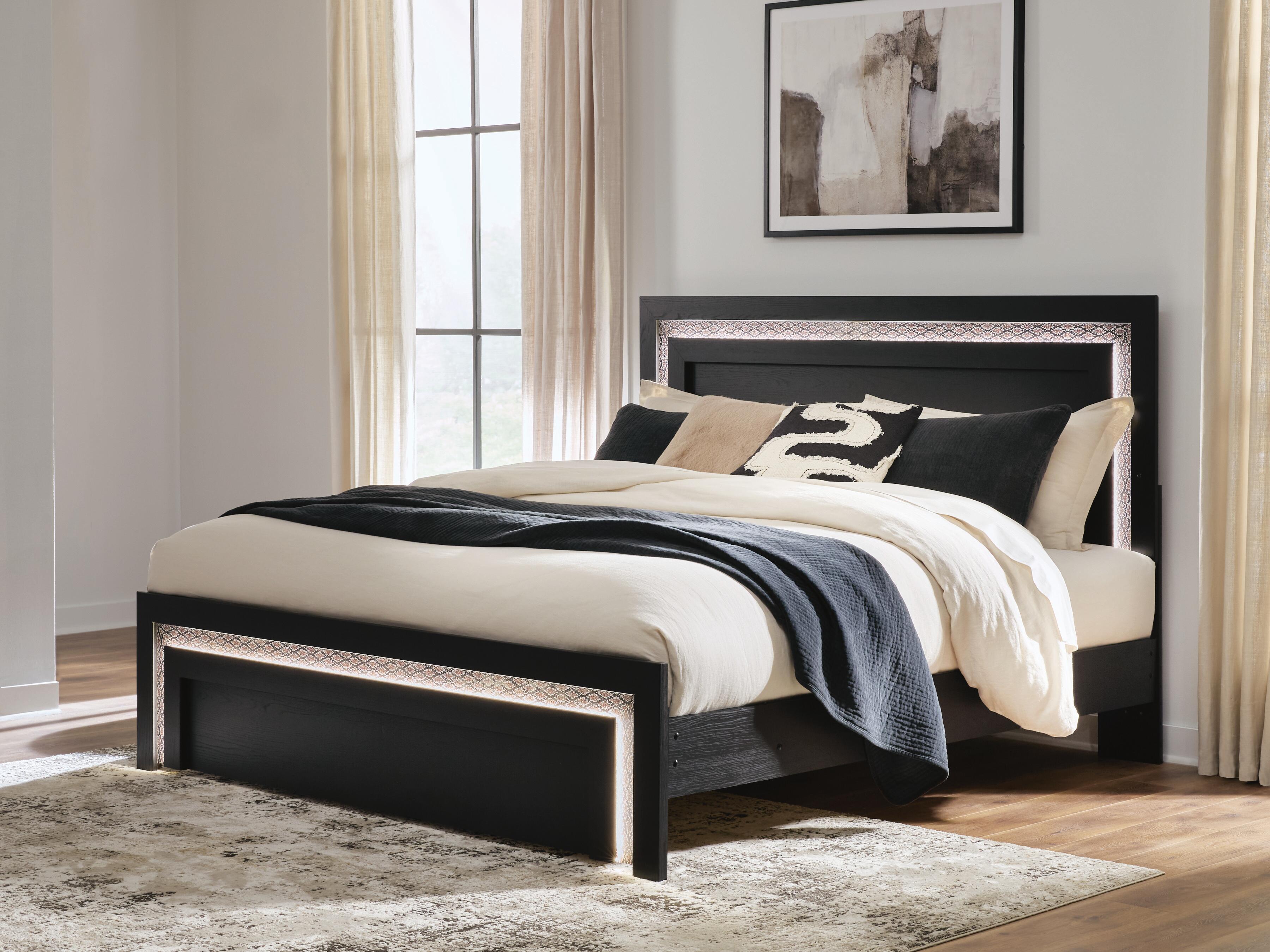 Tampa Furniture Outlet Lutz - Ashley Furniture - Shoralli Bedroom - King Panel Bed - B2611B17