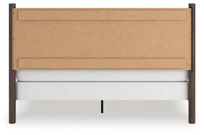 Tampa Furniture Outlet Lutz - Ashley Furniture - Pamytta Bedroom - King Panel Bed / Brown - PCB2614B26