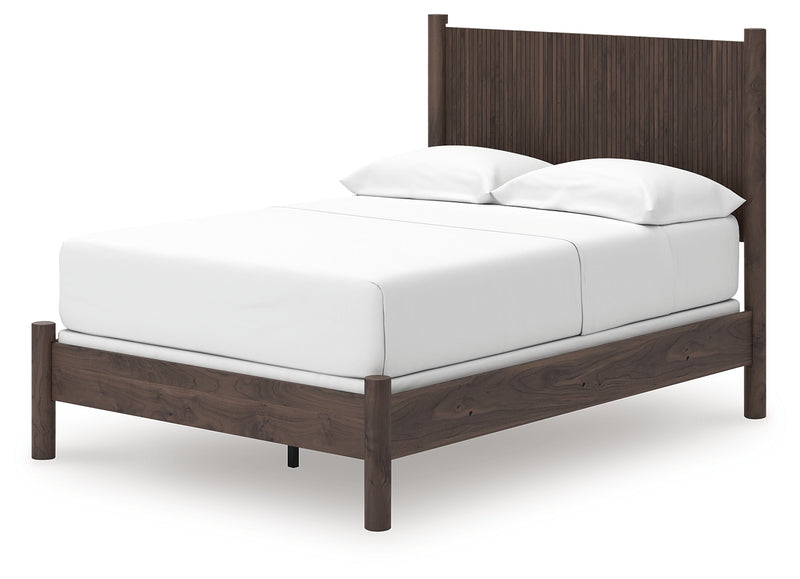Tampa Furniture Outlet Lutz - Ashley Furniture - Pamytta Bedroom - Full Panel Bed / Brown - PCB2614B16