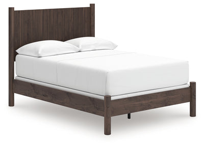 Tampa Furniture Outlet Lutz - Ashley Furniture - Pamytta Bedroom - Full Panel Bed / Brown - PCB2614B16