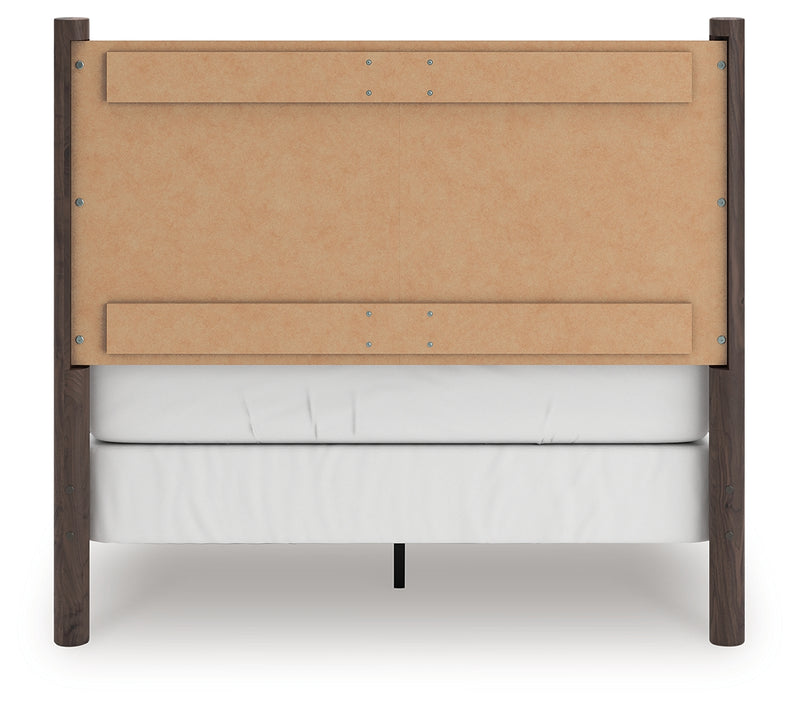 Tampa Furniture Outlet Lutz - Ashley Furniture - Pamytta Bedroom - Full Panel Bed / Brown - PCB2614B16