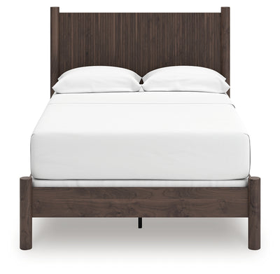 Tampa Furniture Outlet Lutz - Ashley Furniture - Pamytta Bedroom - Full Panel Bed / Brown - PCB2614B16