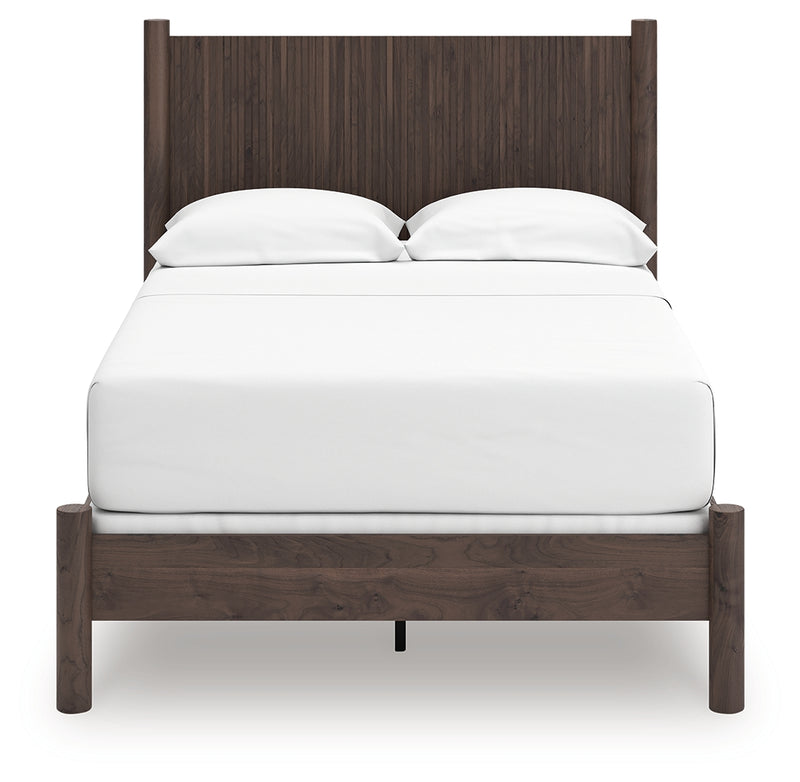 Tampa Furniture Outlet Lutz - Ashley Furniture - Pamytta Bedroom - Full Panel Bed / Brown - PCB2614B16