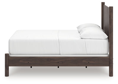 Tampa Furniture Outlet Lutz - Ashley Furniture - Pamytta Bedroom - Full Panel Bed / Brown - PCB2614B16