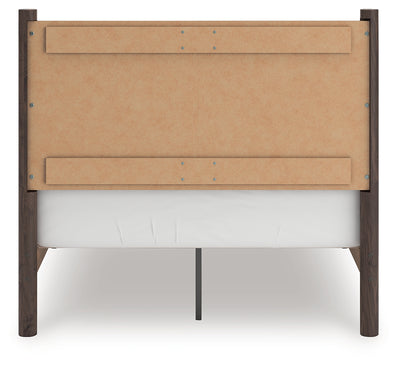 Tampa Furniture Outlet Lutz - Ashley Furniture - Pamytta Bedroom - Full Panel Platform Bed / Brown - PCB2614B4