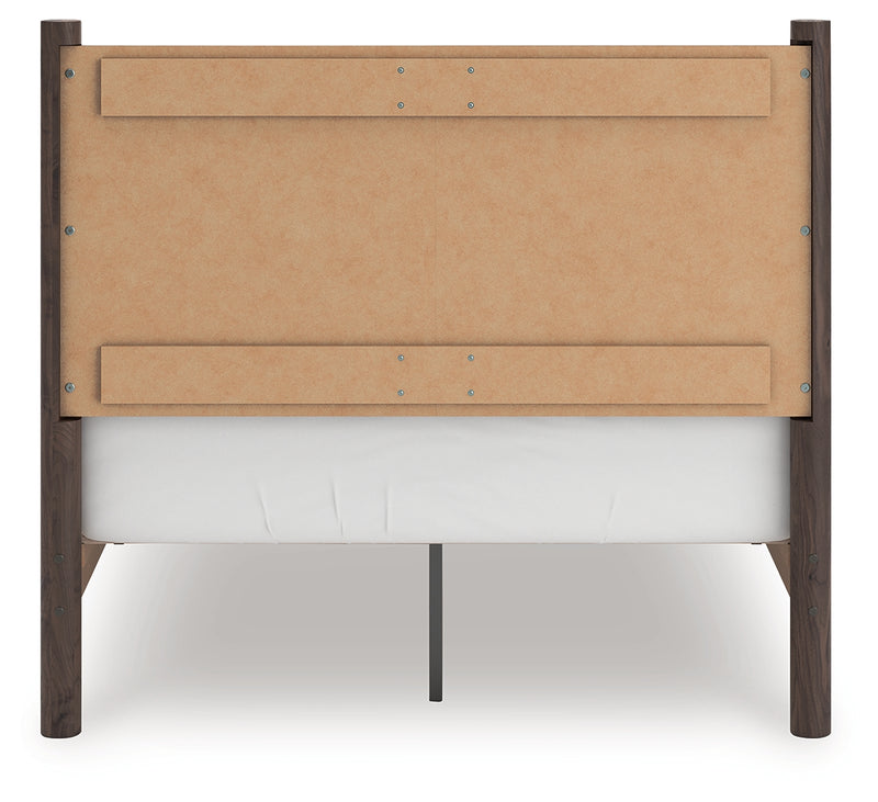 Tampa Furniture Outlet Lutz - Ashley Furniture - Pamytta Bedroom - Full Panel Platform Bed / Brown - PCB2614B4
