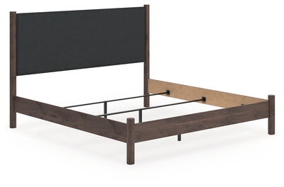 Tampa Furniture Outlet Lutz - Ashley Furniture - Pamytta Bedroom - King Upholstered Panel Bed - PCB2614B29