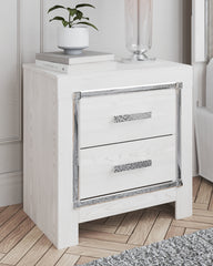 Tampa Furniture Outlet Lutz - Ashley Furniture - Altyra Bedroom - Two Drawer Night Stand / White - B2640-92