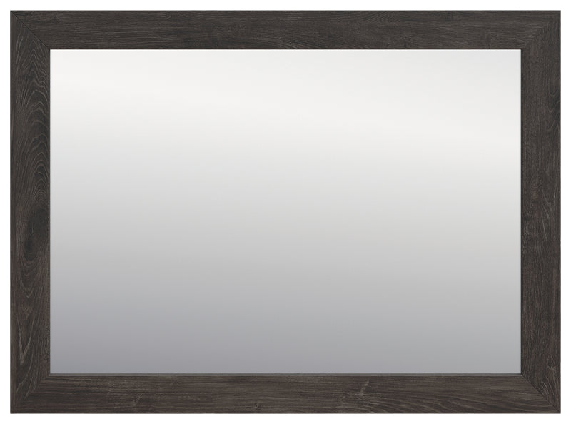 Tampa Furniture Outlet Lutz - Ashley Furniture - Fraluna Bedroom - Bedroom Mirror / Charcoal - PCB3370-36