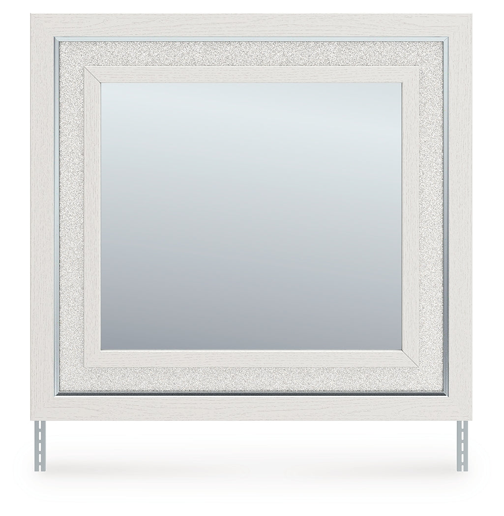 Tampa Furniture Outlet Lutz - Ashley Furniture - Zuraleus Bedroom - Bedroom Mirror / White - PCB3381-36