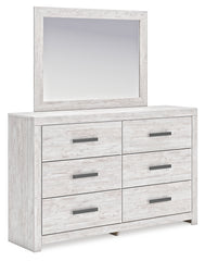 Tampa Furniture Outlet Lutz - Ashley Furniture - Cayboni Bedroom - Two Drawer Night Stand / Whitewash - B3788-92