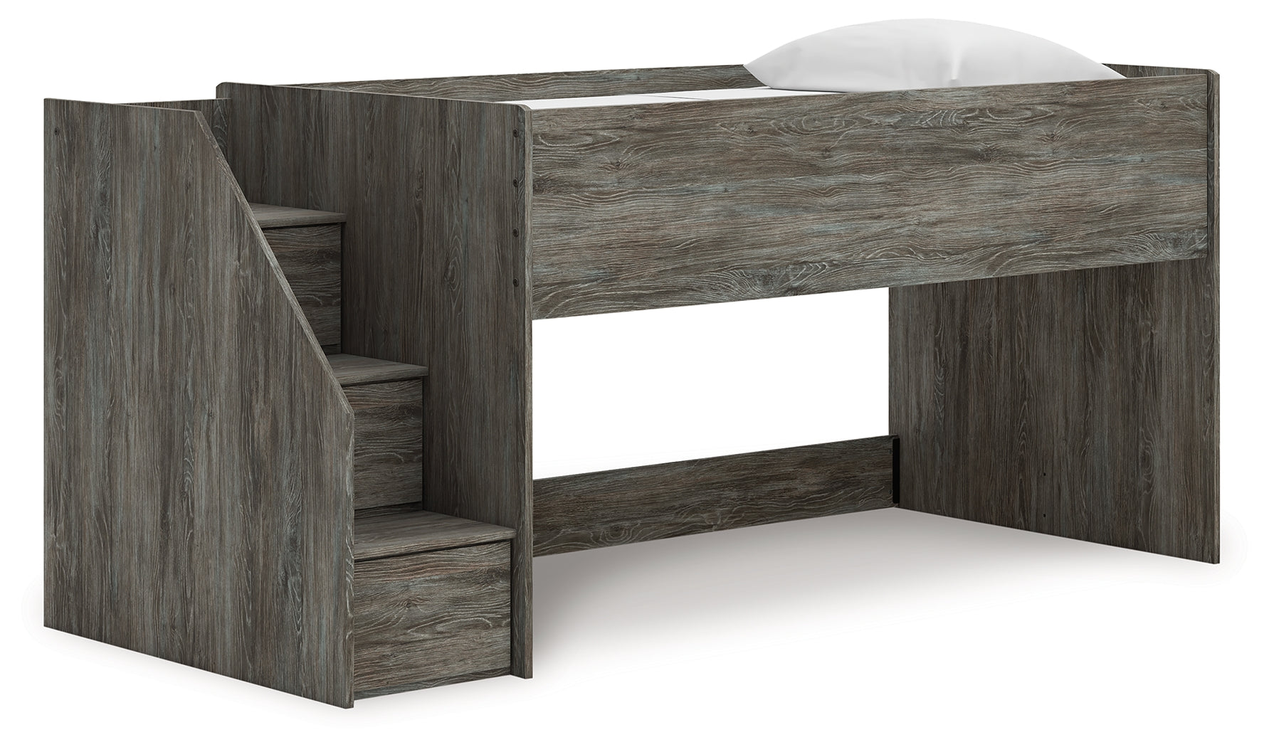 Tampa Furniture Outlet Lutz - Ashley Furniture - Frandern Bedroom - Twin Loft Bed / Gray - B4480B12