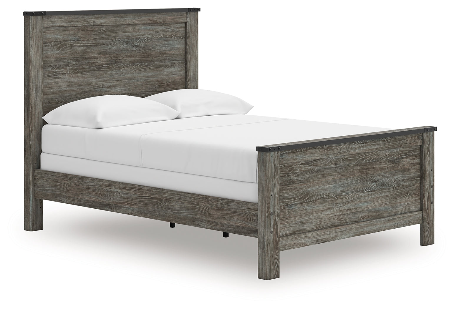 Tampa Furniture Outlet Lutz - Ashley Furniture - Frandern Bedroom - Full Panel Bed / Black/Gray - B4480B19