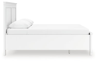 Tampa Furniture Outlet Lutz - Ashley Furniture - Fortman Bedroom - Queen Panel Storage Bed / White - B680B20