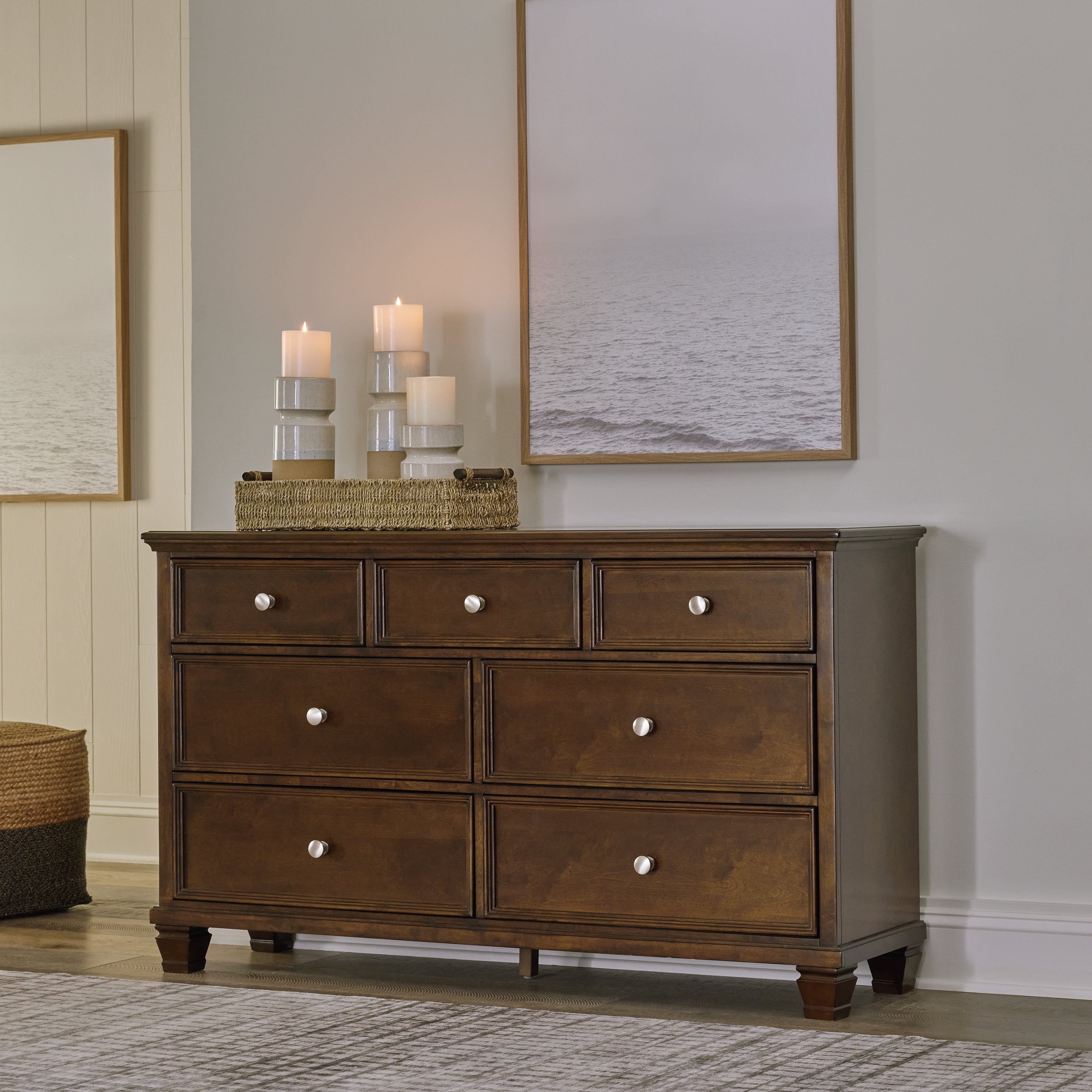 Tampa Furniture Outlet Lutz - Ashley Furniture - Danabrin Bedroom - Dresser / Brown - B685-31