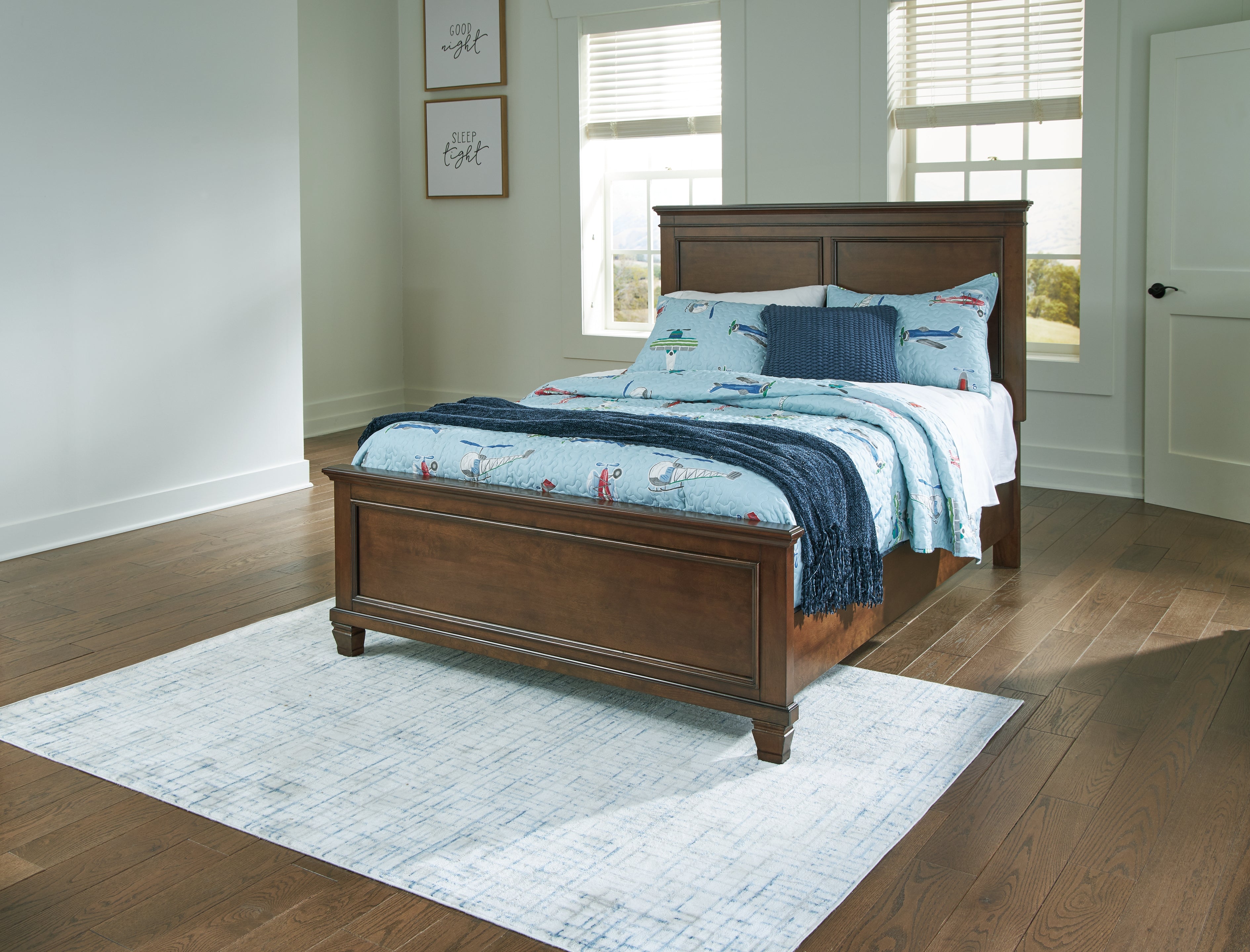 Tampa Furniture Outlet Lutz - Ashley Furniture - Danabrin Bedroom - Full Panel Bed / Brown - B685B8