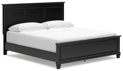 Tampa Furniture Outlet Lutz - Ashley Furniture - Lanolee Bedroom - California King Panel Bed / Black - B687B9