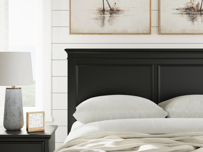 Tampa Furniture Outlet Lutz - Ashley Furniture - Lanolee Bedroom - Full Panel Storage Bed / Black - B687B22