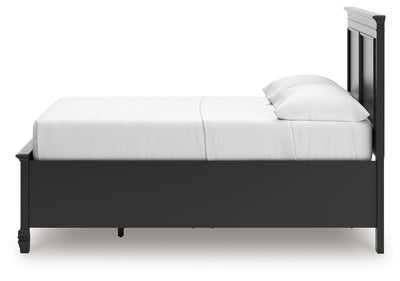 Tampa Furniture Outlet Lutz - Ashley Furniture - Lanolee Bedroom - Full Panel Storage Bed / Black - B687B22