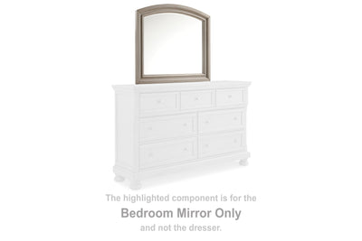 Tampa Furniture Outlet Lutz - Ashley Furniture - Lettner Bedroom - Bedroom Mirror / Light Gray - B733-36