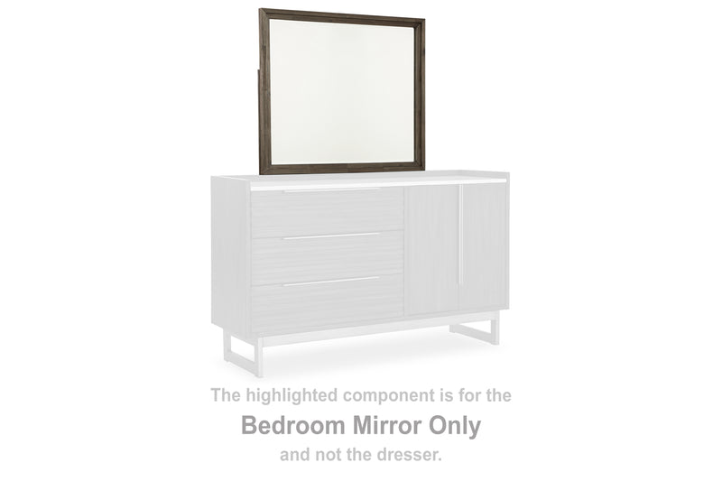 Tampa Furniture Outlet Lutz - Ashley Furniture - Arkenton Bedroom - Bedroom Mirror / Grayish Brown - B786-36