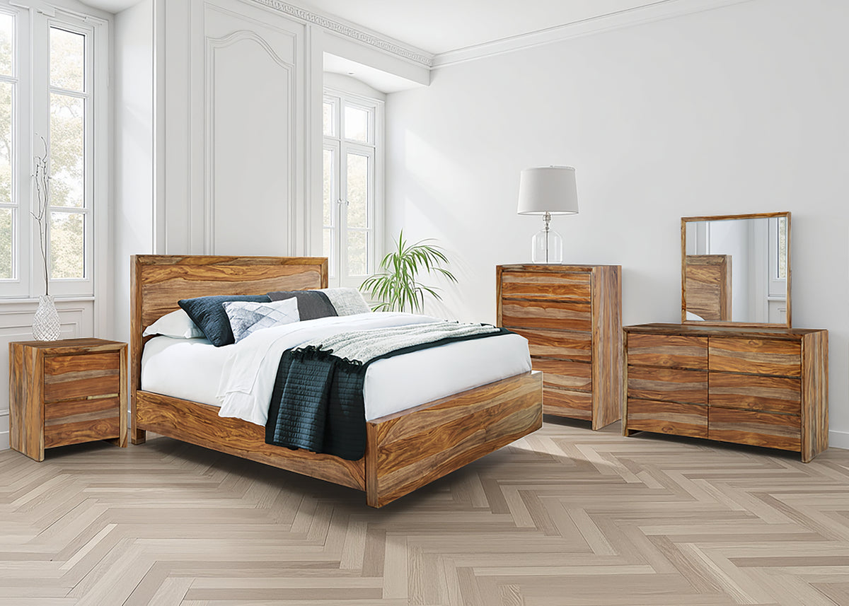 Tampa Furniture Outlet Lutz - Ashley Furniture - Dressonni Bedroom - Queen Panel Bed / Brown - B790B2