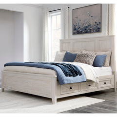 Tampa Furniture Outlet Lutz - Ashley Furniture - Darbonton Bedroom - California King Panel Storage Bed - PCB853B5