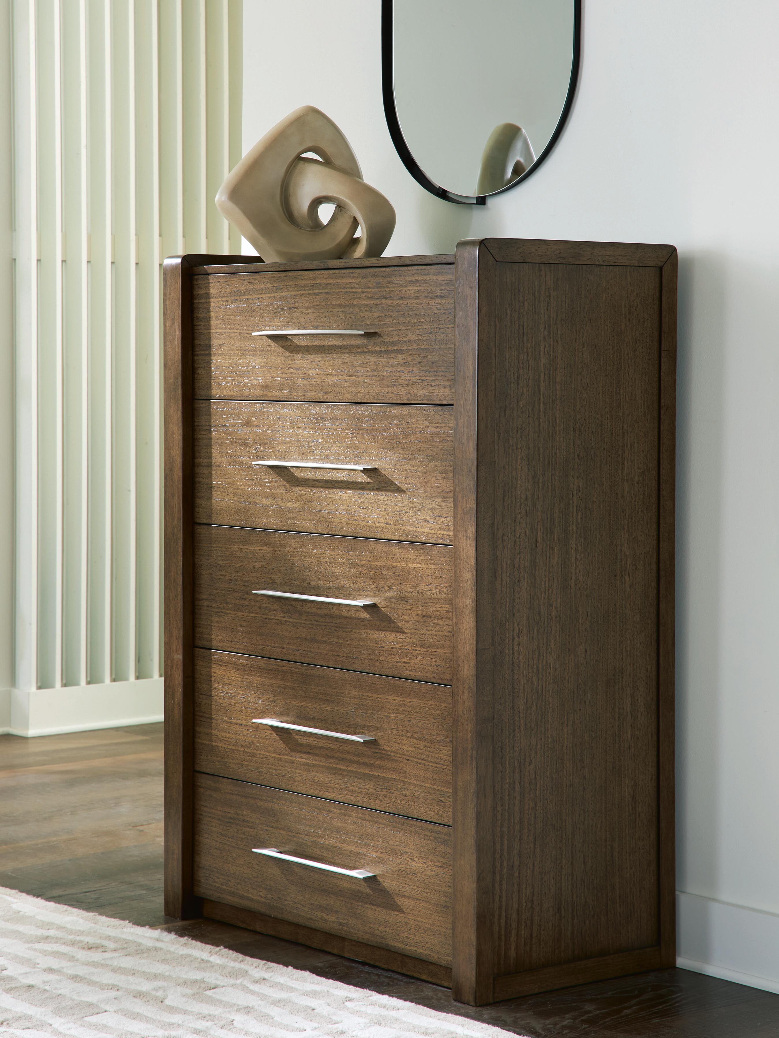 Tampa Furniture Outlet Lutz - Ashley Furniture - Marxmore Bedroom - Five Drawer Chest - B863-46