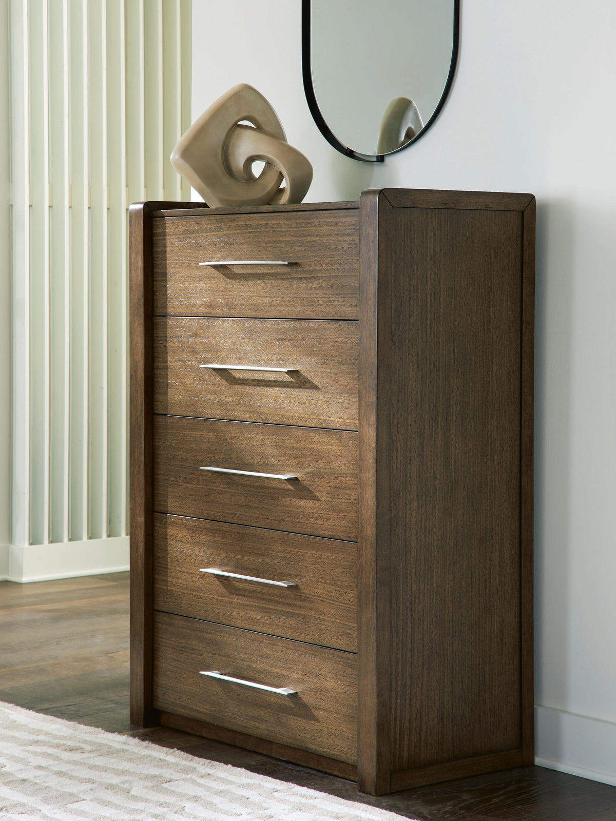 Tampa Furniture Outlet Lutz - Ashley Furniture - Marxmore Bedroom - Five Drawer Chest - B863-46