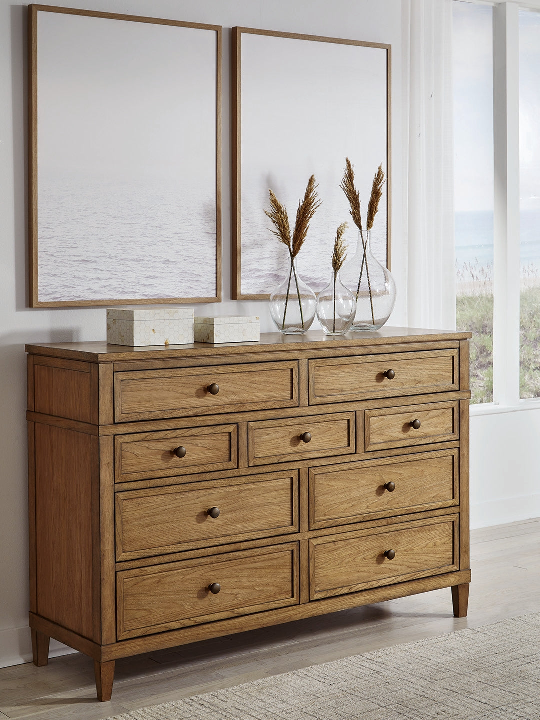 Tampa Furniture Outlet Lutz - Ashley Furniture - Sharlance Bedroom - Dresser / Brown - B895-31