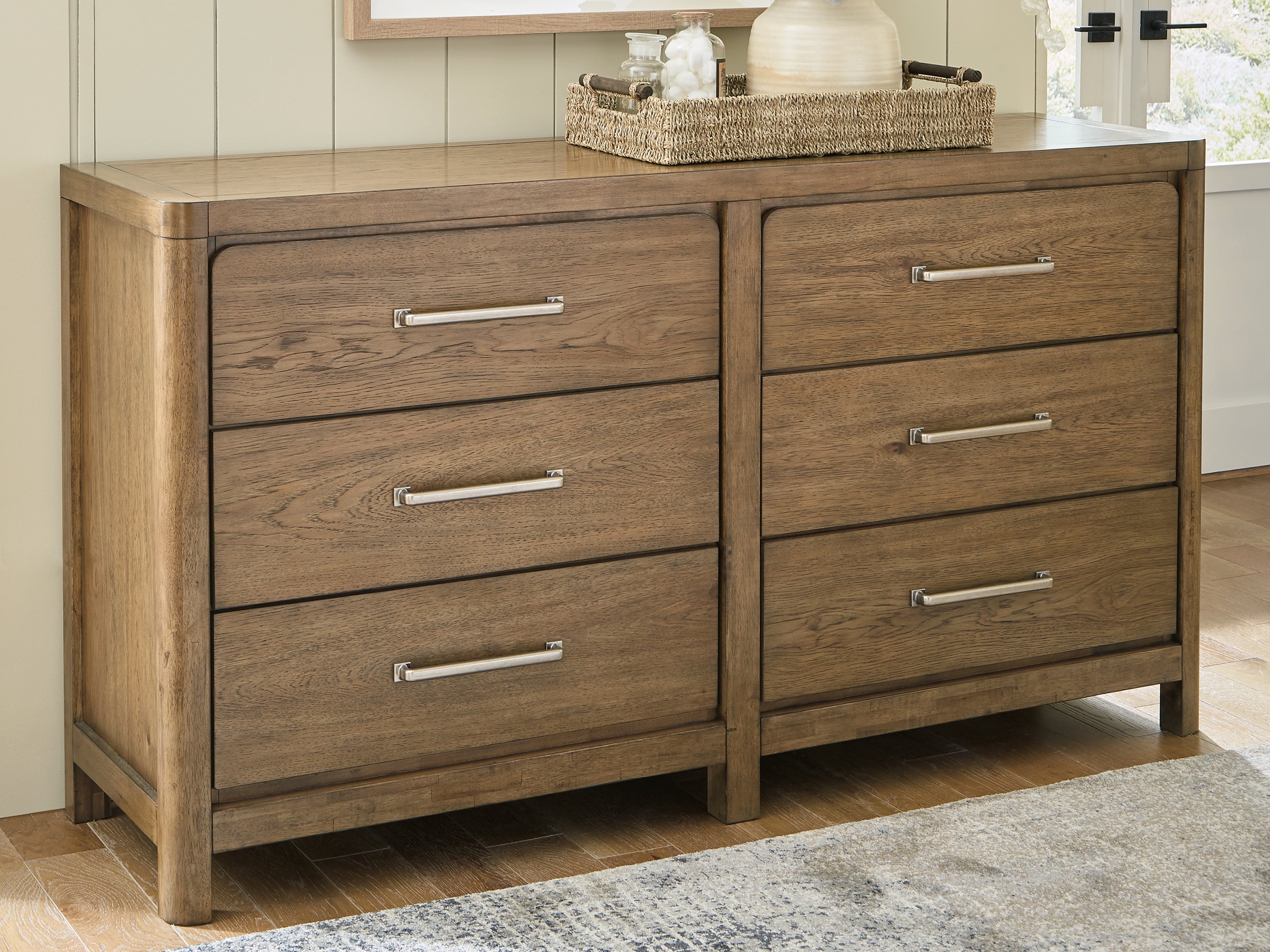 Tampa Furniture Outlet Lutz - Ashley Furniture - Cabalynn Bedroom - Dresser / Light Brown - B974-31