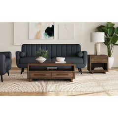 Brisbane 4-Drawer Coffee Table with Casters in Brown – SKU T-16760-5-CT | Elements