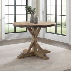 (D680-30) Callista- Round Dining Table- Beach/Natural