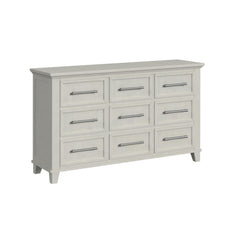Canterbury 9-Drawer Dresser in Ivory
