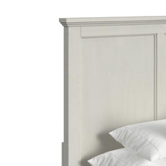 Canterbury Full Panel Bed in Ivory